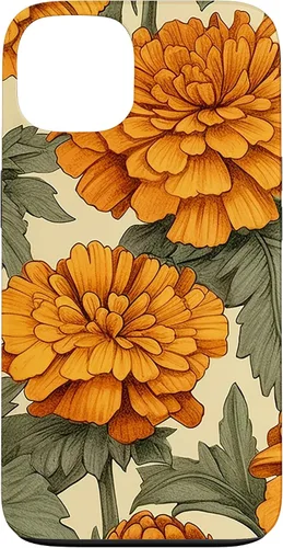 Vista 7 de Watercolor Marigold Flower Case for iPhone 16