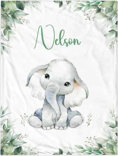 Vista 17 de Manta de bebé personalizada para niñas y niños, manta de bebé personalizada con nombre, mantas personalizadas con nombre para niños, manta de Linda
