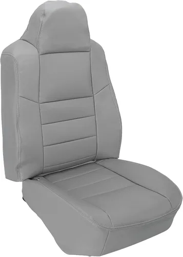 Vista 7 de ECOTRIC Juego de fundas para asientos delanteros y traseros con inclinación Compatible con Ford F250 F350 Lariat XL FX4 & XLT Regular Super y cabina
