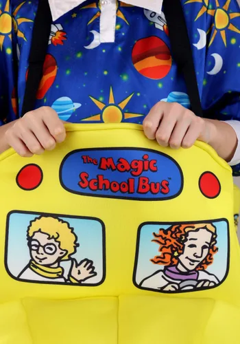 Vista 3 de Disfraz de Cohete Magic School Bus para Niños Multicolor