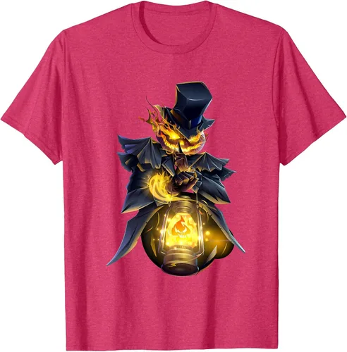 Vista 18 de Halloween Pumpkin Scary Jack O Lantern Boy Girl Men Women T-Shirt Negro