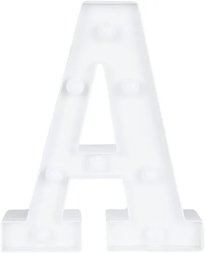 Vista 10 de Restaurantware Illumify - Luz LED de marquesina duradera de 7.1 x 1.2 x 8.7 pulgadas, número 0, a prueba de contacto, de plástico, con ranura