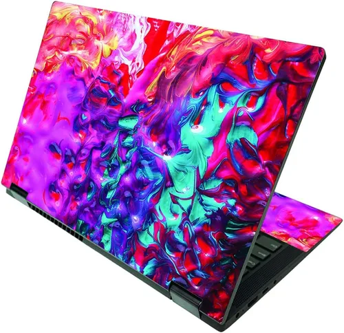 Vista 31 de MightySkins Skin compatible con Lenovo IdeaPad Flex 5 2 en 1 de 15 pulgadas (2021) - Humo brillante Funda protectora de vinilo duradera y única