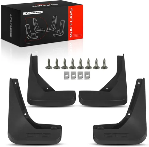 Vista 15 de A-Premium Juego de 4 protectores contra salpicaduras de barro compatibles con Cadillac XT4 2019-2020, Sport Utility de 4 puertas, con accesorios