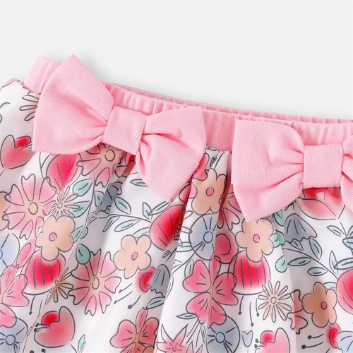 Vista 6 de Disney Conjunto de mameluco de Minnie Mouse de manga corta para bebé, 2 piezas