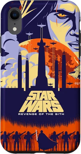 Vista 25 de Star Wars Funda con póster de película ilustrada La venganza de los Sith para iPhone 17