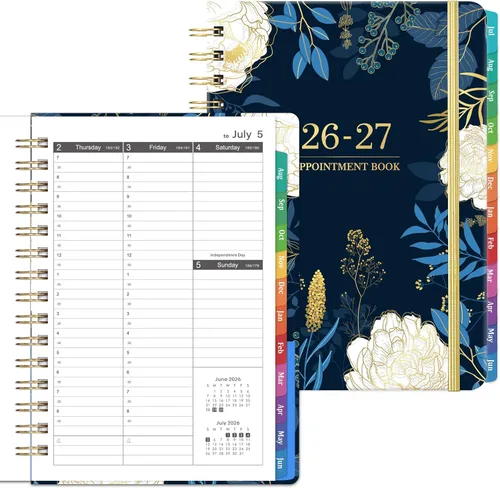 Vista 24 de Planner 2026-2027 - Weekly & Monthly Planner, Academic Planner 2026-2027 BLACK-67