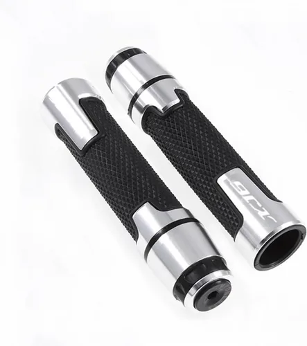 Vista 7 de Motorcycle Handlebar Grips for XJ6 XJ-6 Motorcycle 7/8" 22mm Aluminum Rubber Handlebar Grips Ends Handle Caps Hand Bar Plugs Handlebar Grips