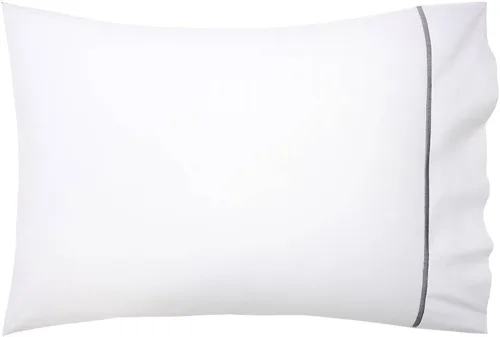 Vista 6 de Yves Delorme Funda de almohada Athena, accesorio de cama de lujo, moderno y funcional