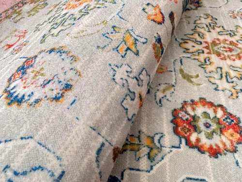 Vista 97 de GLN Rugs Traditional Collection - Alfombra de felpilla lavable a máquina, tradicional lavable, antideslizante, alfombra de felpilla de pelo corto