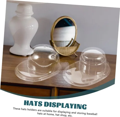 Vista 7 de NOLITOY Soportes para sombreros, caja de almacenamiento para sombreros, soporte para sombreros, soporte para sombreros, soporte para sombreros