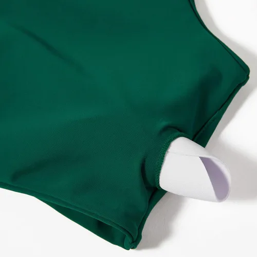 Vista 56 de MOOSLOVER Traje de baño de dos piezas con corte alto y cintura alta para mujer