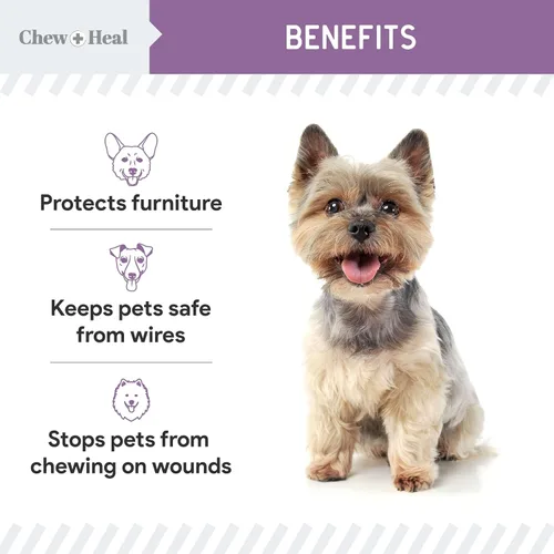 Vista 3 de Spray antimasticable para perros, 8 onzas, sin picaduras, sin alcohol, disuasorio para perros y gatos amargos - Spray antimasticable para muebles