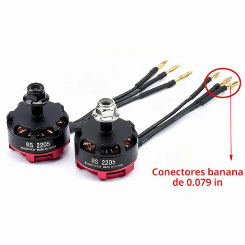 Vista 3 de Readytosky RS2205 2300KV Motor sin escobillas CW/CCW 3-4S RC Motores para FPV Racing Drone FPV Multicopter