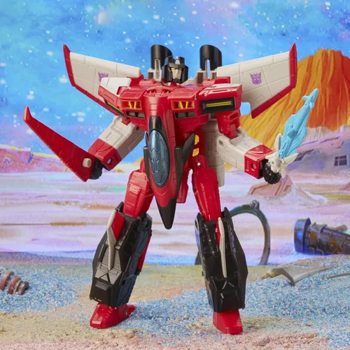 Vista 7 de Transformers Toys Generations Legacy Voyager Armada Universe Starscream - Figura de acción para niños de 8 años en adelante, 7 pulgadas