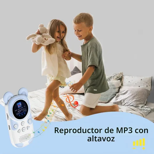 Vista 4 de RUIZU 32GB Cute Panda MP3 Player for Kids, Bluetooth 5.3, Built-in Speaker