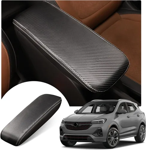 Vista 26 de YEE PIN Funda para reposabrazos central de automóvil, funda para tapa de consola Rogue X-Trail 2014-2019, caja de reposabrazos de consola central