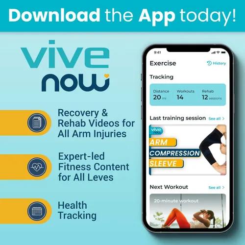 Vista 7 de Vive Manga de compresión de brazo para hombres, mujeres, 20-30 mmHg médica graduada con protección UV, para tendinitis, artritis