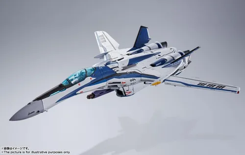 Vista 12 de TAMASHII NATIONS - Macross Frontier -VF-25 Messiah Valkyrie Worldwide Anniversary Bandai Spirits DX Chogokin Metal fundido coleccionable