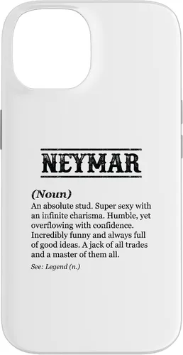 Vista 4 de Neymar - Definición de nombre Frase divertida - Funda personalizada para iPhone 17 para hombre