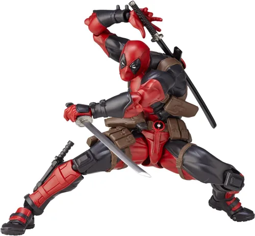 Vista 5 de figurecomplex Amazing Yamaguchi Series No.001 Deadpool Aproximadamente 6.299 in [Importación de Japón]