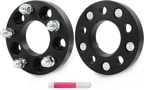 Vista 57 de SCITOO Espaciadores de rueda de 1.5 pulgadas, orificio 4x4 con adaptadores de pernos de 1/2 de 2.441 in para ClubCar Precedent para Adward 2 para EZ