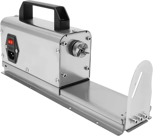 Vista 7 de Cortadora de patatas comerciales, cortador eléctrico en espiral para papas Tornado y papas fritas, máquina de corte de verduras de acero inoxidable
