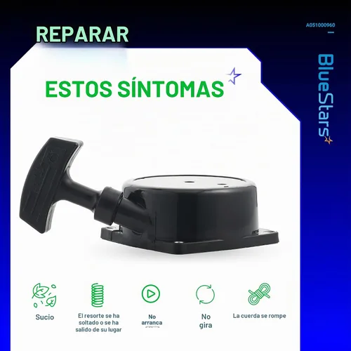 Vista 8 de BlueStars A051000960 A051000961 Arrancador de retroceso de arranque por tracción - Compatible con sopladores Echo ES-250 PB-250 PB-250LN ES-252