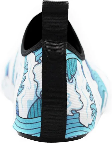 Vista 5 de Valennia Zapatos de agua descalzos de secado rápido, calcetines de yoga para playa, natación, surf, ejercicio para mujeres y hombres