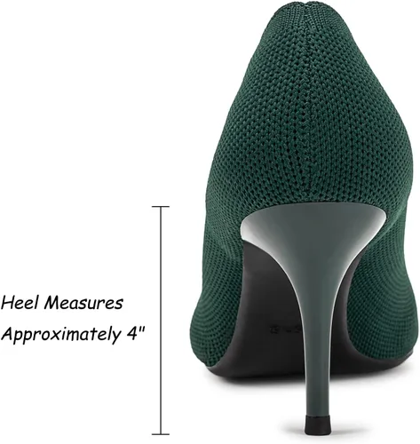Vista 3 de Zapatos de tacón bajo con punta puntiaguda para mujer