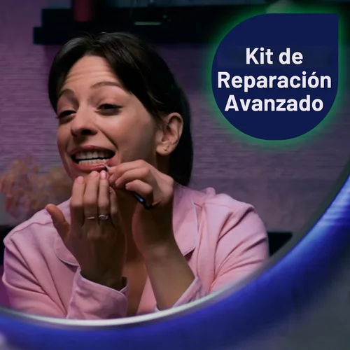 Vista 6 de Dentek Temparin Max Kit de reparación, 13+ reparaciones, 0.09 oz (paquete de 6) Dental Repair Kit, Loose Cap Set for 13 Repairs, Same Ingredients