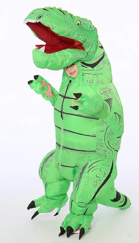 Vista 6 de FUNNY COSTUMES T-Rex - Disfraz de dinosaurio para niños talla 4-12