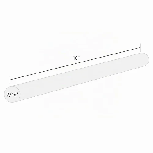 Vista 6 de Surebonder Barras de pegamento caliente transparentes multiusos de tamaño completo de 10 pulgadas, paquete de 20