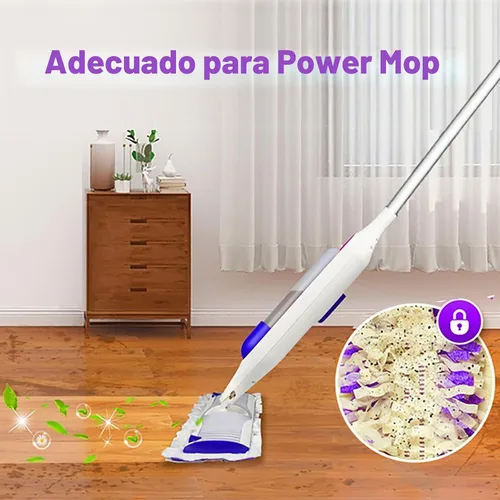 Vista 7 de Paquete de 60 almohadillas de repuesto para mopa eléctrica Swiffer PowerMop