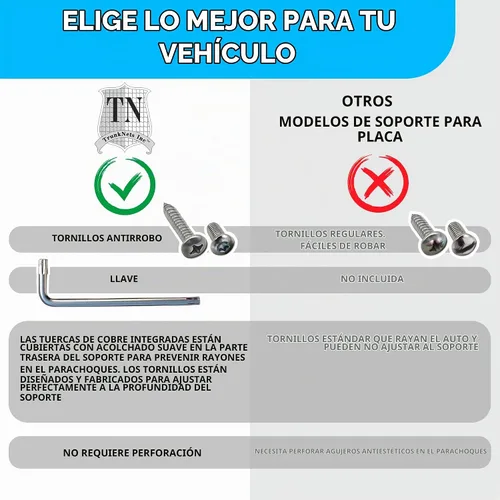 Vista 7 de Trunknets Inc - Kit de adaptador para soporte de placa de matrícula para Subaru Factory - No requiere taladrar el soporte de versión 2.0
