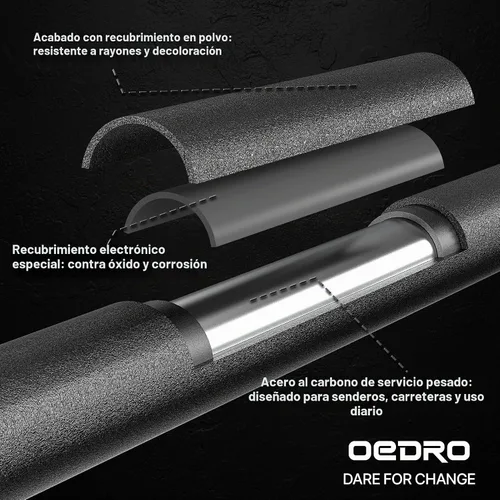 Vista 7 de OEDRO Estribos compatibles con Jeep Gladiator JT de 4 puertas 2020-2026