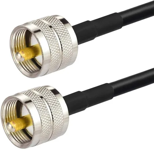 Vista 6 de SUPERBAT Cable PL259 RG58 coaxial de 20 pulgadas, puente UHF PL-259+3 piezas SMA/BNC/SO239 Kit adaptador para radio CB Jamón Medidor SWR