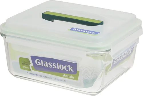 Vista 4 de Glasslock rectángulo Handy contenedor, N/A