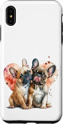 Vista 11 de Carcasa para iPhone 17, diseño de perro francés, diseño de bulldog francés