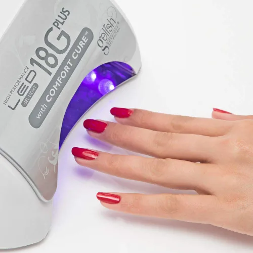Vista 3 de Gelish 18G Plus LED Light - 36W Professional LED Curing Lamp with Comfort Cure™ Technology, 60-Second Setting, Removable Magnetic Tray, SafeLight™