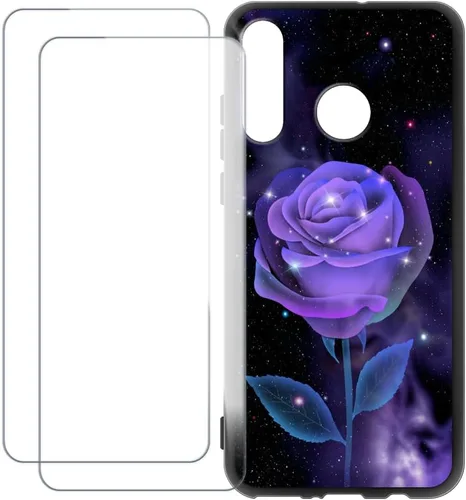 Vista 16 de Funda compatible con Huawei P30 Lite 2020 con 2 protectores de pantalla de vidrio templado, a prueba de golpes, resistente a los arañazos