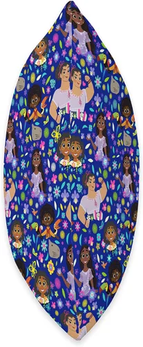 Vista 2 de Disney Encanto Mirabel Isabela Luisa Antonio - Almohada estampada, 16 x 16 pulgadas, multicolor
