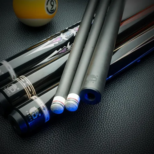 Vista 8 de Carbon Fiber Pool Cue Stick Professional Pool Sticks 12.5mm Tip Low Deflection Shaft Billiard Cues with Adjustable Extension (Pro Taper)
