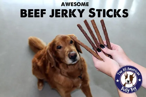 Vista 2 de Bully Boy Pets EE. UU. ahumado Gourmet perro Jerky Treat 12oz pollo Sticks