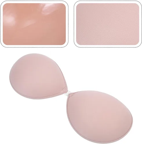 Vista 5 de Ciieeo Sujetador sin tirantes sin espalda Sujetador sin tirantes Sujetador adhesivo de silicona Sujetador adhesivo para mujeres Sujetador adhesivo
