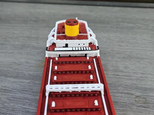 Vista 6 de TheRoller3d Edmund Fitzgerald - Modelo flotante para bañera y piscina, regalos RMS Titanic
