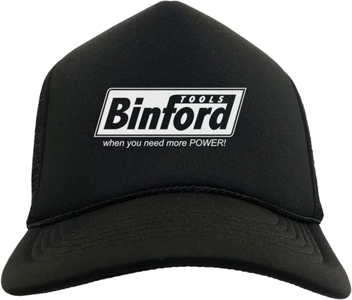 Vista 16 de Binford Tools - Sombrero de camionero divertido de dos tonos para TV Parody Beige/Marrón