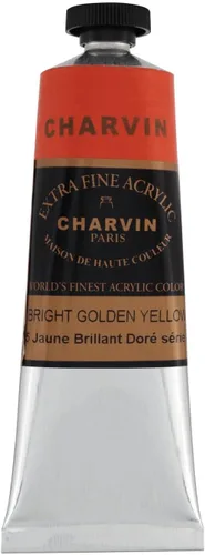 Vista 21 de Charvin Pintura acrílica profesional extrafina – verde absenta, tubo de 2.1 fl oz, pigmentos de triple fresado, resistente a la luz, pinturas