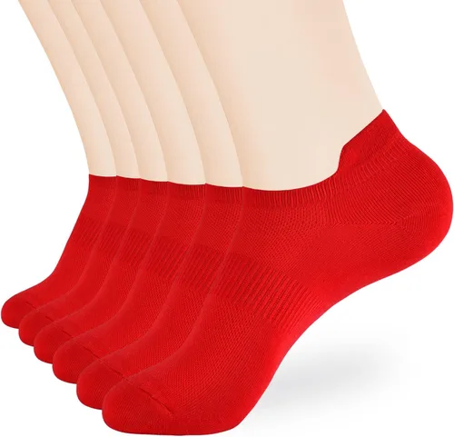 Vista 17 de ATBITER Calcetines de tobillo para mujer, delgados, atléticos, de corte bajo, con lengüeta en el talón, 6 pares 12 pares 4blanco+4negro+4gris