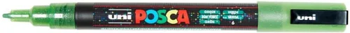 Vista 7 de uni-ball POSCA PC-3M - Rotulador fino, color negro azul Glitter